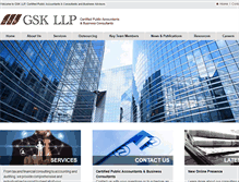 Tablet Screenshot of gskllp.com